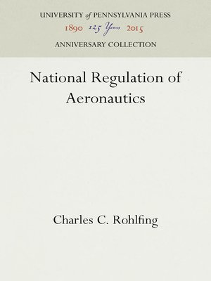 cover image of National Regulation of Aeronautics